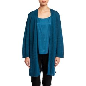 Eileen Fisher Organic LinenCotton kimono cardigan